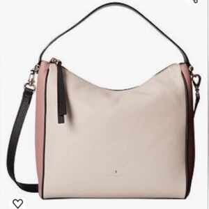 Kate Spade Charles Street Small Haven
Pebbled Leather Two-Tone Hand Bag